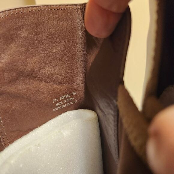 NEW Cole Haan "Isabelle" Taupe Leather/Suede-Over-the-Knee Boots Sz.7.5 Ret $329 - Picture 8 of 10